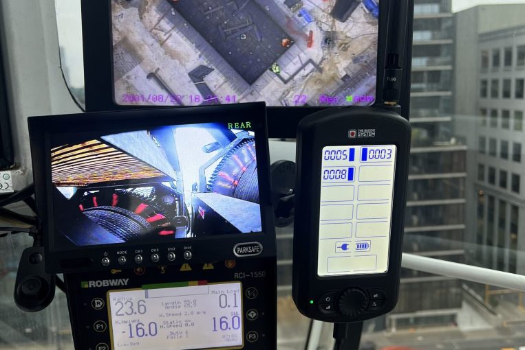 The Buddie System instantly alerts crane operators to stop the crane
